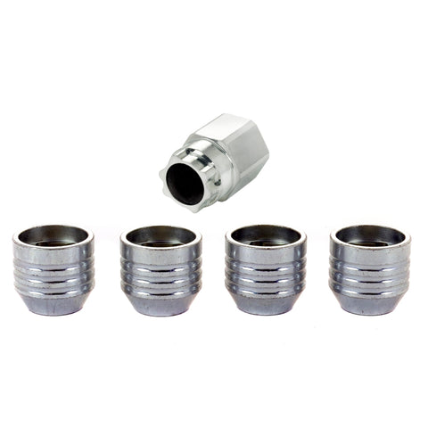 McGard Wheel Lock Nut Set - 4pk. (Under Hub Cap / Cone Seat) 9/16-18 7/8 Hex 1.015in. L