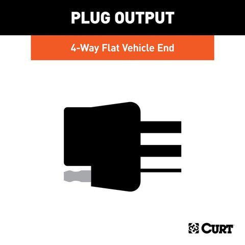 Custom Wiring Harness, 4-Way Flat Output, Select Toyota RAV4 - MyTruckPoint