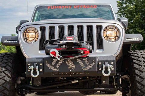 Fishbone Offroad FB22344 - Barracuda D-Ring Mount Pair 07-18 Jeep Wrangler, 18-Present Gladiator JT