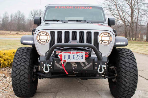 Fishbone Offroad FB22344 - Barracuda D-Ring Mount Pair 07-18 Jeep Wrangler, 18-Present Gladiator JT