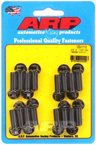 ARP Auto Racing 100-1110 Exhaust Header Bolt Universal 3/8 - 16 Inch Thread Size 1