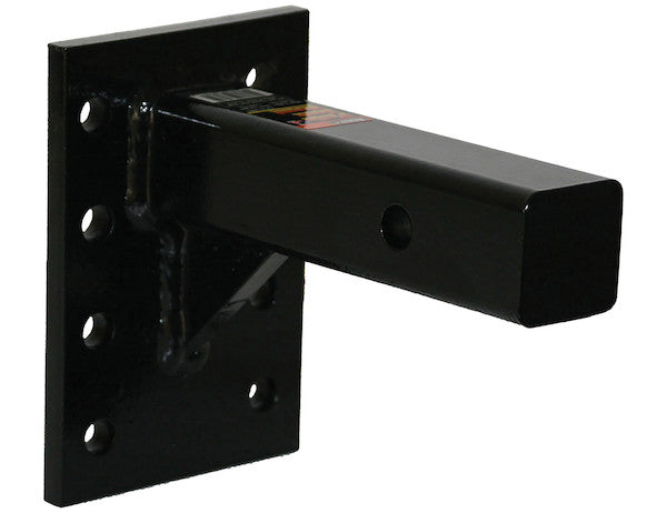 Buyers Products PM87 Pintle Hook Mounting Plate 2 Inch Hitch Receiver Mount 14000 P