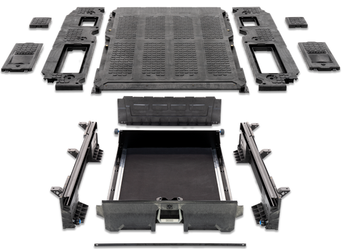 Decked YT5 Bed Drawer 1000 Pound Load Capacity Full Bed Deck Unit/ 400 Pound Load Ca