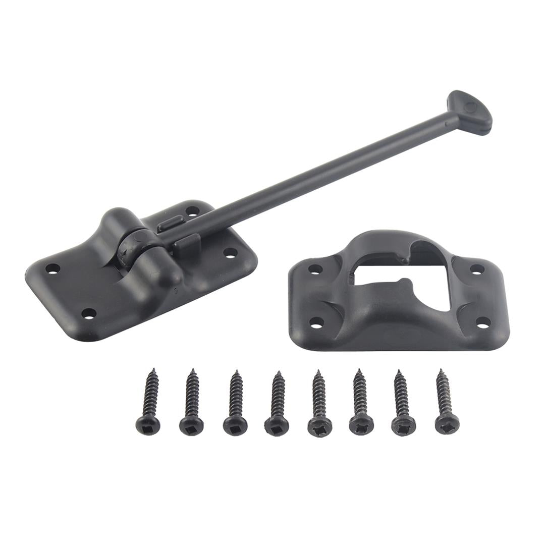 AP Products 013-085BL Door Catch Use With RV Or Trailer To Hold Door Securely Open 