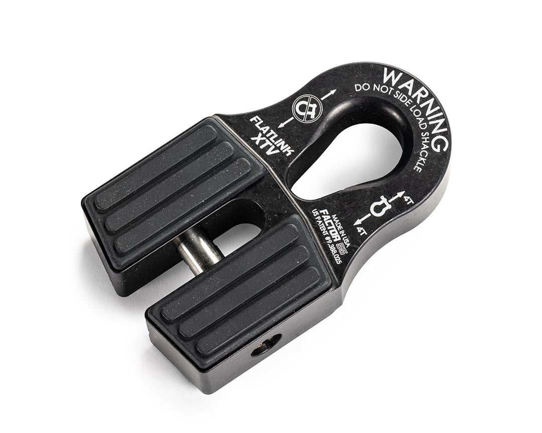 Factor 55 00070-04 Winch Cable Shackle Mount FlatlLink XTV Fits 1/2 Inch to 3/4 Inc