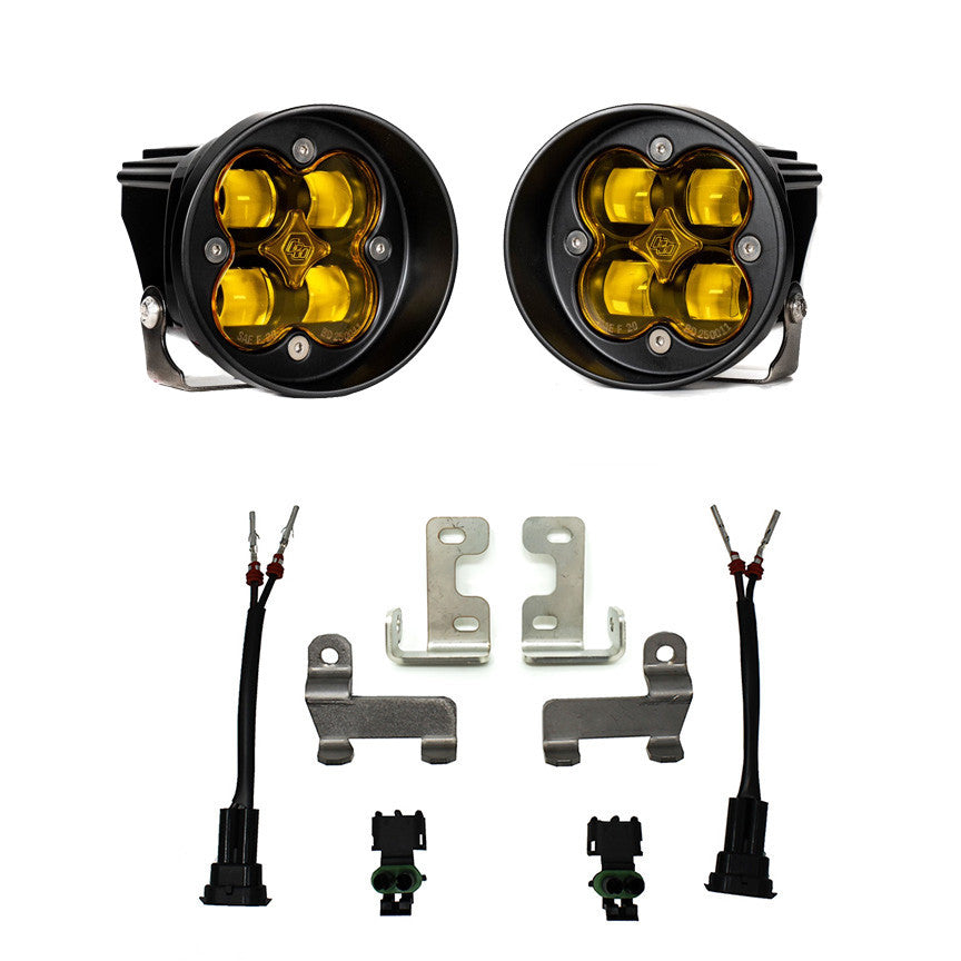 Baja Design 447704 Driving/ Fog Light Squadron-R SAE LED Round 29 Watt Fog Beam