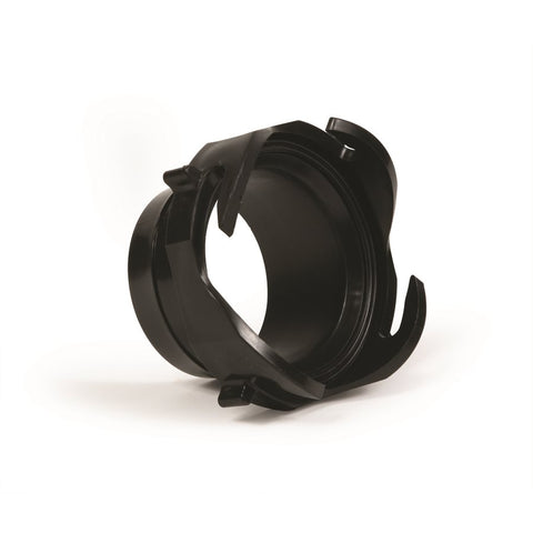 Camco 39412 Sewer Hose Connector For Connecting Sewer Hose to RV Straight Hose Adapter Black Bulk