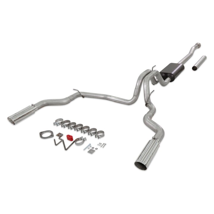 Flowmaster 818148 Exhaust System Kit Force II  Cat Back System 409S Stainless Stee