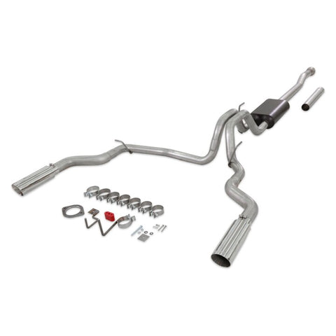 Flowmaster 818148 Exhaust System Kit Force II  Cat Back System 409S Stainless Stee