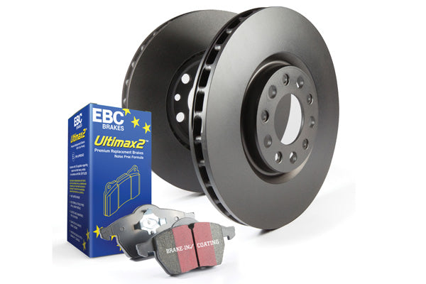 EBC Brakes S1KF1056 - Premium disc pads designed to meet or exceed the  performance of any OEM Pad.