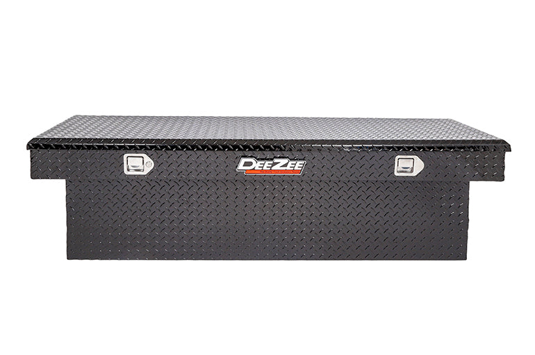 Dee Zee DZ8170DB Tool Box - Red Crossover Single Lid Black BT