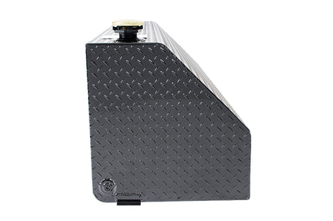 Dee Zee DZ92556B Tanks - Wedge Rectangle Black Tread Aluminum