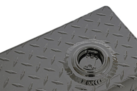 Dee Zee DZ92556B Tanks - Wedge Rectangle Black Tread Aluminum