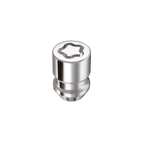 McGard Wheel Lock Nut Set - 4pk. (Cone Seat) M12X1.5 / 19mm & 21mm Dual Hex 1.28in. L Chrome