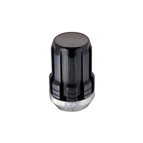 McGard SplineDrive Lug Nut (Cone Seat) M12X1.25 / 1.24in. Length - Black (Req. Tool)