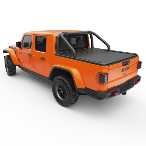 EGR 20-22 Jeep Gladiator RollTrac S-Series Black Powder Coated Sports Bar
