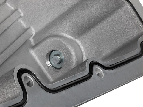 aFe 46-70322 Pro Series Engine Oil Pan Black w/Machined Fins 11-16 Ford Powerstroke V8-6.7L (td)