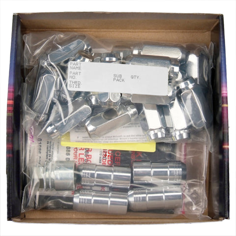 McGard 6 Lug Hex Install Kit w/Locks (Cone Seat Nut) M14X1.5 / 22mm 1.945in. Length - Chrome